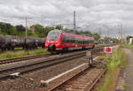 DB 442 503  Nittel  als Tfzf Richtung Eisenach, am 13.06.2019 in Neudietendorf.