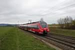 DB Regio Bombardier Talent 2 Hamsterbacke 442 791 am 17.04.21 in Nieder Mörlen 