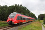 442 775 DB Regio bei Seehof am 10.08.2016.