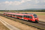 442 220 als S 39165 (Bamberg–Hartmannshof) am 10.09.2016 zwischen Eggolsheim und Forchheim