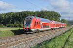445 051-9 als RB 55 in Richtung Bamberg unterwegs,gesehen am 16.09.2025 bei Retzbach-Z.