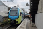 ET 605 als RE 70 von Bielefeld nach Braunschweig in Porta Westfalica 