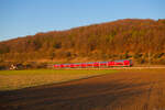 445 068 DB Regio als RB 59160 (M�nchen Hbf - Treuchtlingen) bei Breitenfurt, 22.03.2022