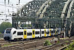 460 004-5 RB verläßt die Hohenzollernbrücke in Richtung Hbf Köln - 23.06.2019
