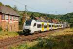 460 009-4 TransRegio als RB26 nach Mainz in Oberwinter, Juli 2025.