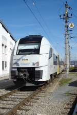 Siemens Desiro ML Triebwagen war anllich 150 Jahre Eisenbahn in Salzburg, zu bestaunen.