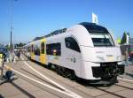 Ebenfalls von Siemens stammt der Desiro MainLine, welcher am 28.09.08 auf der Innotrans besichtigt werden konnte; Baureihe 460 006.