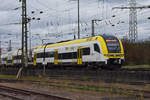 Siemens Desiro 1462 510-7 fährt beim badischen Bahnhof ein.