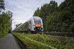 462 084 als RRX RE 11 bei Unna-Mühlhausen auf dem Weg nach Hamm (03.08.2021).