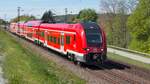 SIEMENS Desiro HC DB 1462 062 bei Vilshofen an der Donau, am 25. April 2026.