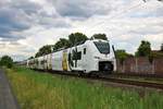 DB Regio S-Bahn Rhein Neckar Siemens Mireo 463 032+463 026+463 027 am 27.06.20 in Rodenbach