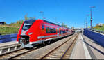 Nichtsahnend ging ich auf den Bahnsteig des Hp Leipzig MDR, als plötzlich aus dem City-Tunnel ein neuer Siemens Mireo mit der Nummer 463 094-3 auftauchte und anhielt.