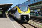 DB Regio Siemens Mireo 463 522-3 im Bwegt Design am 09.07.23 in Freiburg Hbf