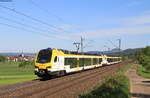 1427 013 und 1429 044 als RB 19115 (Esslingen(Neckar)-Ulm Hbf) bei Kuchen 6.5.20