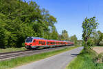 RE42 Richtung M�nchengladbach Hbf in Senden B�sensell, 30.