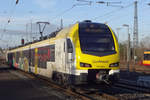 ET4-09 der Go-Ahead treft am 21 Februar 2020 in Heilbronn ein.