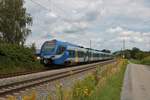 Transdev Meridian Stadler Flirt ET301 in Baierbach am 15.08.20