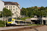 ET 6.10 A als IRE 1 nach Karlsruhe am 25.06.2022 in Stuttgart-Feuerbach.