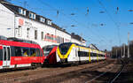 1440 177  Löffingen  als Lt 70680 (Hausach - Trier Hbf) am Bw Trier 13.2.23.