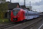 Am grauen 31 März 2026 verlasst DB 1440 012 Völklingen als RE nach Trier und Koblenz.