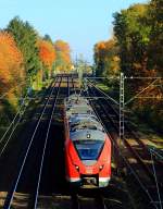 1 440 814-0 rollt am 01.11.2015 von Hochdahl hinunter nach Erkrath