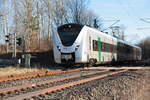 MRB 1440 715 in Wüstenbrand auf der Fahrt Richtung Zwickau, 29.01.2024