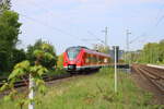 DB 1440 321-6 fährt am 02.05.2022 als S8 nach Hagen Hbf in Wuppertal-Sonnborn ein.