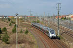 1442 302 erreicht als S2 nach Leipzig-Connewitz am 02.04.17 Bitterfeld.