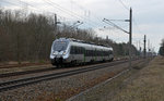 1442 115 erreicht als RB von Falkenberg(E) nach Bitterfeld am 27.03.16 Burgkemnitz.