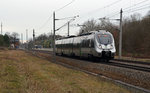 1442 115 fuhr am 37.03.16 als RB von Bitterfeld nach Falkenberg(E).