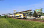 1462 011 und 1462 009 als RE 17021 (Karlsruhe Hbf - Basel Bad Bf) bei Friesenheim 18.5.22