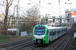 3429 018 war hier am 28.12.2020 auf dem Weg als S 9 nach Haltern am See und konnte kurz vor der Einfahrt in den Wuppertaler Hauptbahnhof von mir aufgenommen werden.
