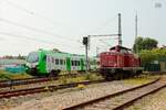 DB 212 007-9 & DB 3429 015B als S9 in Essen Kupferdreh, Juni 2025.
