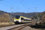 3442 212 als RE 17633 (Stuttgart Hbf-Rottweil) in Neckarhausen 30.3.21