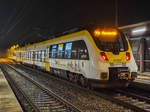ET 8442 619 von Abellio mit RB 17a nach Pforzheim Hbf in Ellental, 09.12.2020.
