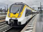 SWEG 8442 181 als  Sonderzug  Richtung Weimar oder Sangerhausen, am 11.02.2022 in Erfurt Hbf.