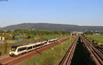 8442 104 und 8442 106 als RE 19238 (Heilbronn Hbf-Mannheim Hbf) bei Wieblingen 22.4.20