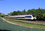 8442 303 und 8442 302 als RE 19515/RE 19615 (Pforzheim Hbf/Mühlacker-Stuttgart Hbf) bei Ellental 7.5.20