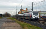 9442 309 erreicht auf dem Weg nach Bitterfeld am 18.11.17 Landsberg.