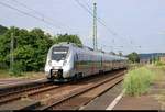 9442 304 (Bombardier Talent 2) von Abellio Rail Mitteldeutschland als RE 74512 (RE17) von Leipzig Hbf nach Erfurt Hbf durchfährt den Bahnhof Großheringen auf Gleis 2.