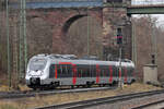 Abellio 9442 105 als RE 9 nach Halle(Saale) in Eichenberg 14.12.2021