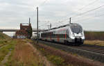9442 101 sowie ein weiterer Hamster passierten am 18.11.17 von Bitterfeld kommend Brehna Richtung Halle(S).