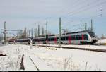 9442 606 und 9442 601 (Bombardier Talent 2) von Abellio Rail Mitteldeutschland RE 74726 (RE19) von Halle(Saale)Hbf Gl.