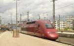 Thalys 4305 bei der Einfahrt in den Klner Hauptbahnhof am 22.7.2009