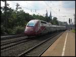 Thalys 4306 bei der Durchfahrt durch Kln Deutz