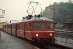 Die vier ET 26 der DB waren ursprünglich auf der Isartalbahn unter Gleichstrom eingesetzt, später wurden sie auf Wechselstrom umgebaut. Die äußere Ähnlichkeit mit Berliner S-Bahn-Zügen ist nicht zufällig: Der ursprünglich für die Peenemünder Schnellbahn gebaute 426 002 stimmte im wagenbaulichen Teil mit den ET/EB 167 überein und beim 426 003 handelte es sich um einen ex-ET/EB 165. Der hier abgebildete 426 001 (Koblenz Hbf. am 24.05.1978) wurde ebenso wie der 426 004 nach dem Krieg auf Beiwagen-Untergestellen der Berliner S-Bahn aufgebaut. Obwohl eine Splittergattung, standen sie immerhin bis 1978 im Dienst, zuletzt wurden sie meistens zwischen Koblenz und Neuwied eingesetzt.
