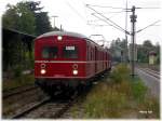 Der ET 65 erreicht als S 87907 von Eutingen im Gu kommend den Freudenstdter Hauptbahnhof. 01.09.07