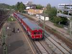 Murrbahn 2006 - Erstmals am 16.09.2006 stand der Triebwagen 465 006  Roter Heuler  wieder im Planeinsatz.