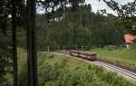 Mit dem  Roten Heuler  im Schwarzwald unterwegs - 465 005 am 1.