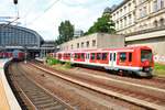 DB S-Bahn Hamburg 474 023-9 Doppeltraktion am 17.07.19 in Hamburg Dammtor 